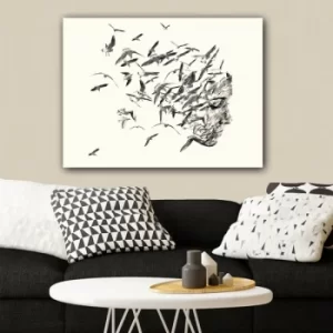 Image of 487329091_70100 Multicolor Decorative Canvas Painting