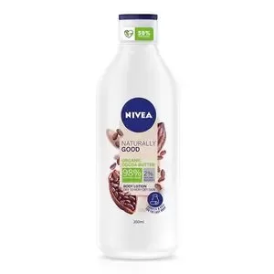Image of Nivea Naturally Good Organic Cocoa Butter Body Lotion 350ml