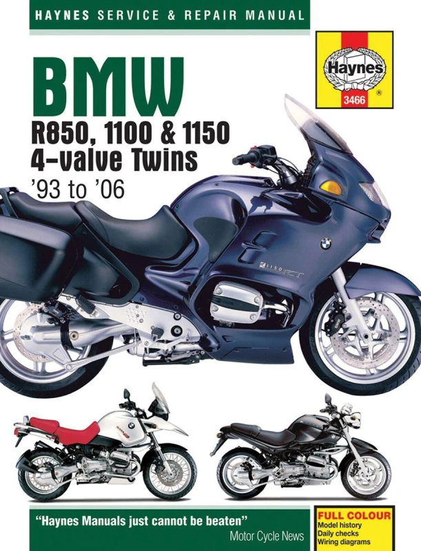 Image of 3466 - Haynes Repair Manual For BMW R 1100 GS 1993-1999 3466