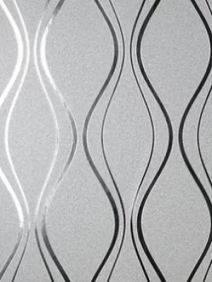 Image of Fine Decor Platinum Contour Wave Silver