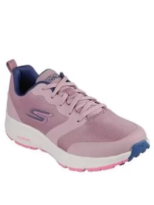 Image of Skechers Go Run Consistent Lace Up Trainers, Mauve, Size 8, Women