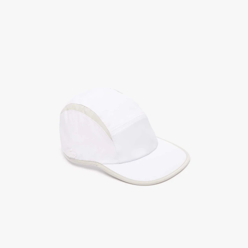Image of Lacoste Jockey Cap with Contrast Cutouts - Multi Multi One Size