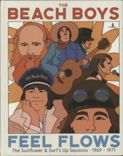 Image of The Beach Boys Feel Flows: The Sunflower & Surf's Up Sessions 1969-1971 - 5xCD Book 2021 UK 5-CD set 00602508802188