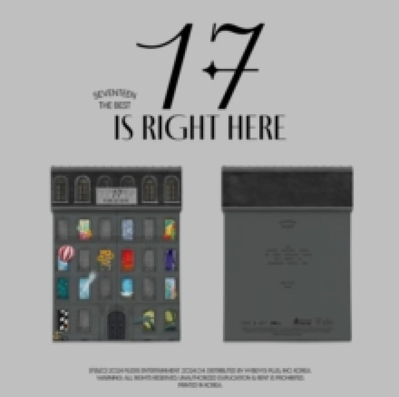 Image of SEVENTEEN Best Album '17 IS RIGHT HERE' (HERE Ver.) CD / Album
