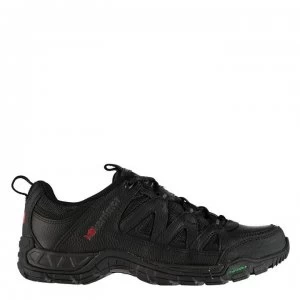 Image of Karrimor Summit Mens Leather Walking Shoes - Black