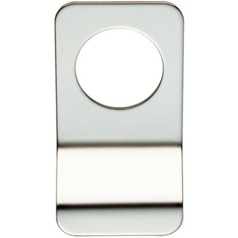 Image of Loops Rim Profile Cylinder Latch Pull External Door Handle Bright Stainless Steel Metallics unisex