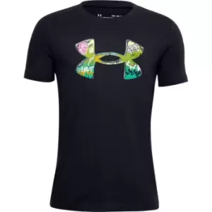 Image of Under Armour Tech T Shirt Junior Boys - Black