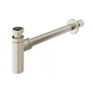 Image of Designer Bottle trap - Round - Brushed Nickel