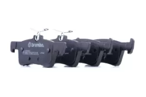 Image of BREMBO Brake pad set FORD P 24 204 2096245,2112004,2123543 2272734,2426545,2426565,KTH1BC2M007AA,KTH1BC2M007AB,KTH1BC2M007AC,KTH1BC2M007AD
