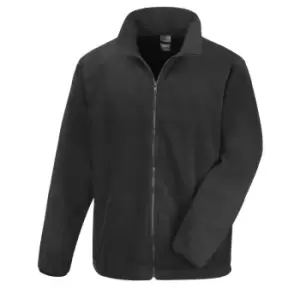 Image of Result Mens Core Fashion Fit Outdoor Fleece Jacket (M) (Black)