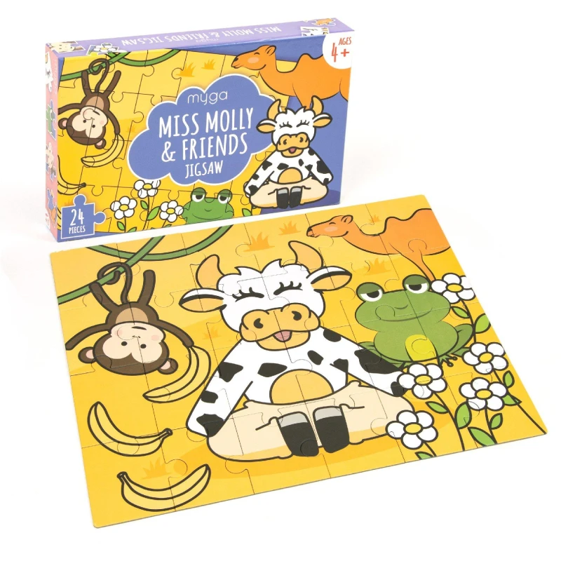 Image of Myga Miss Molly & Friends Jigsaw Multi unisex