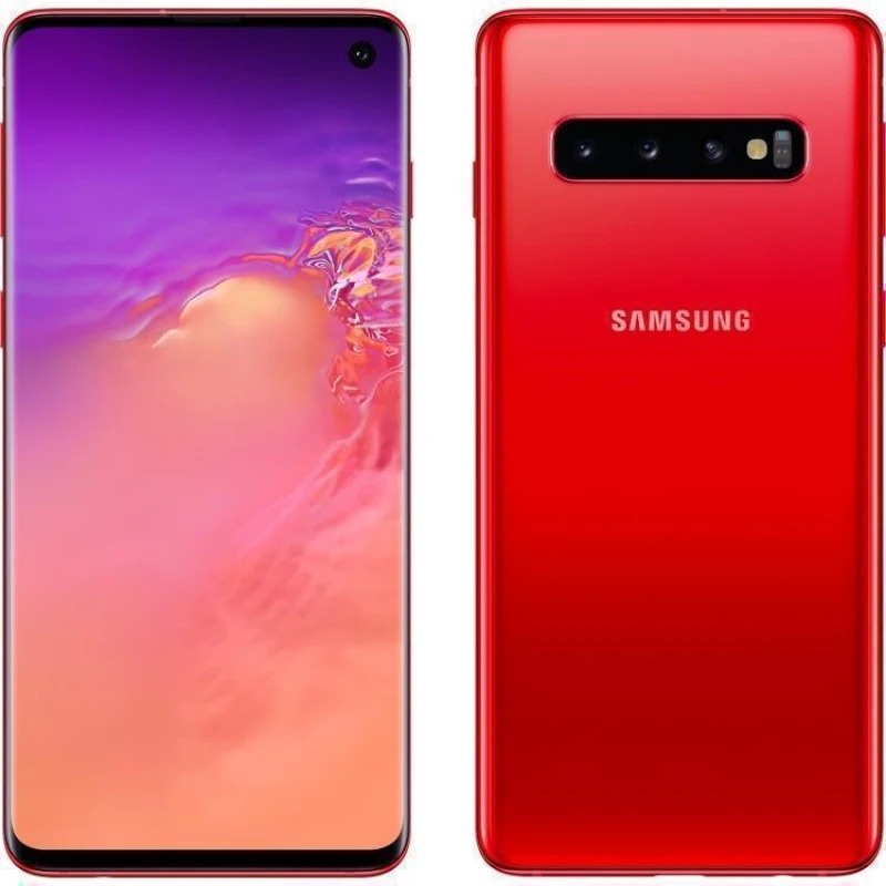 Image of Samsung Galaxy S10+ 128GB - Red - Unlocked SM-G975F