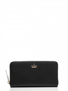 Image of Kate Spade New York Cameron street large zip around purse Black