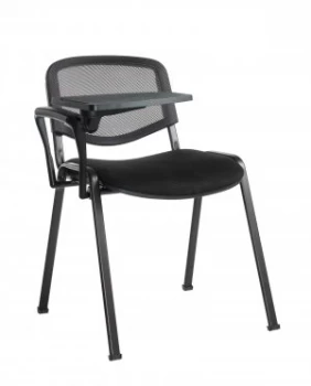 Image of Taurus mesh back Meeting Room Room With Writing Tablet - Black
