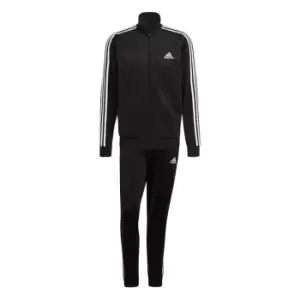 Image of adidas 3 Stripe Tracksuit Mens - Black