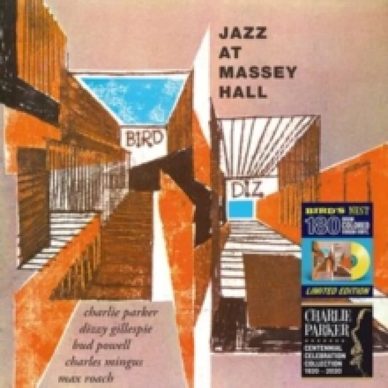Image of Charlie Parker Quintet Jazz at Massey Hall (Vinyl) Limited 12 Album Coloured Vinyl