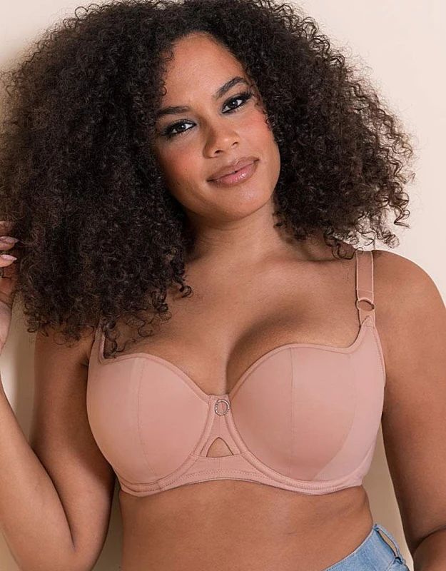 Image of Curvy Kate Boost Me Up Balcony Bra Beige