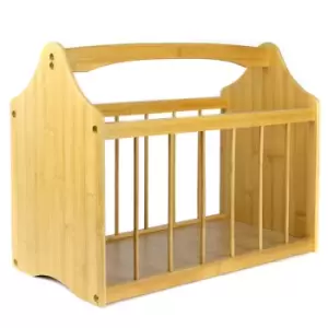 Image of Bamboo Magazine & Newspaper Rack M&amp;W