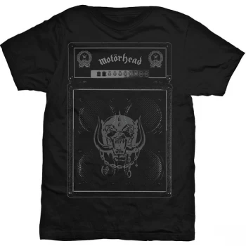 Image of Motorhead - Amp Stack Unisex Medium T-Shirt - Black