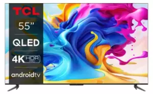 Image of TCL 55" 55C645K Smart 4K Ultra HD QLED TV