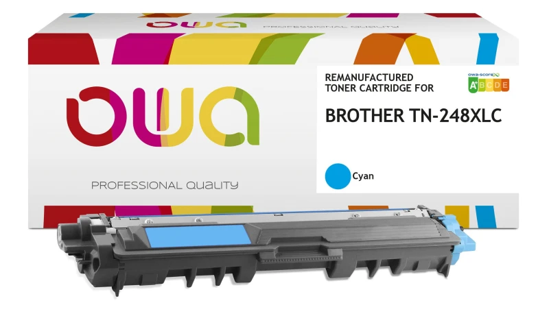 Image of Armor Armor OWA K16535OW toner cartridge Compatible Cyan TN248XLC-OWA