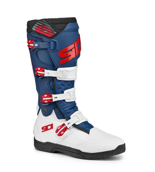 Image of Sidi X-Power SC White Navy Red Size 42