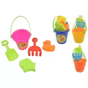 Image of 5 Piece Small Beach Bucket Set