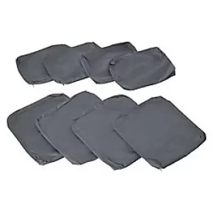 Image of Outsunny Outdoor Seat Cushion 84B-523 Polyester Deep Grey