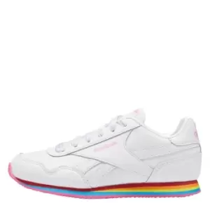Image of Reebok Royal CL Jog 3 Shoes - Cloud White / Cloud White / Tr