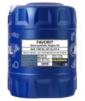 Image of MANNOL Engine oil MN7510-20