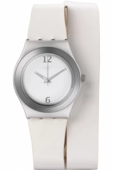 Image of Ladies Swatch Irony Medium - Tri-Looper Watch YLS1033