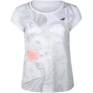 Image of Babolat Exercise T Shirt - White
