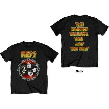 Image of KISS - You Wanted The Best... Mens Medium T-Shirt - Black