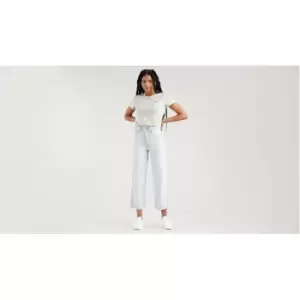 Image of Levis Ribcage Straight Ankle Jeans - Blue