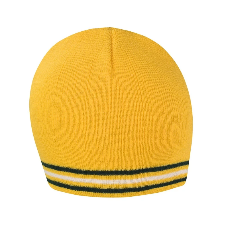 Image of Result Result Men National Australia Beanie in Gold Gold One Size Male 5063527353771
