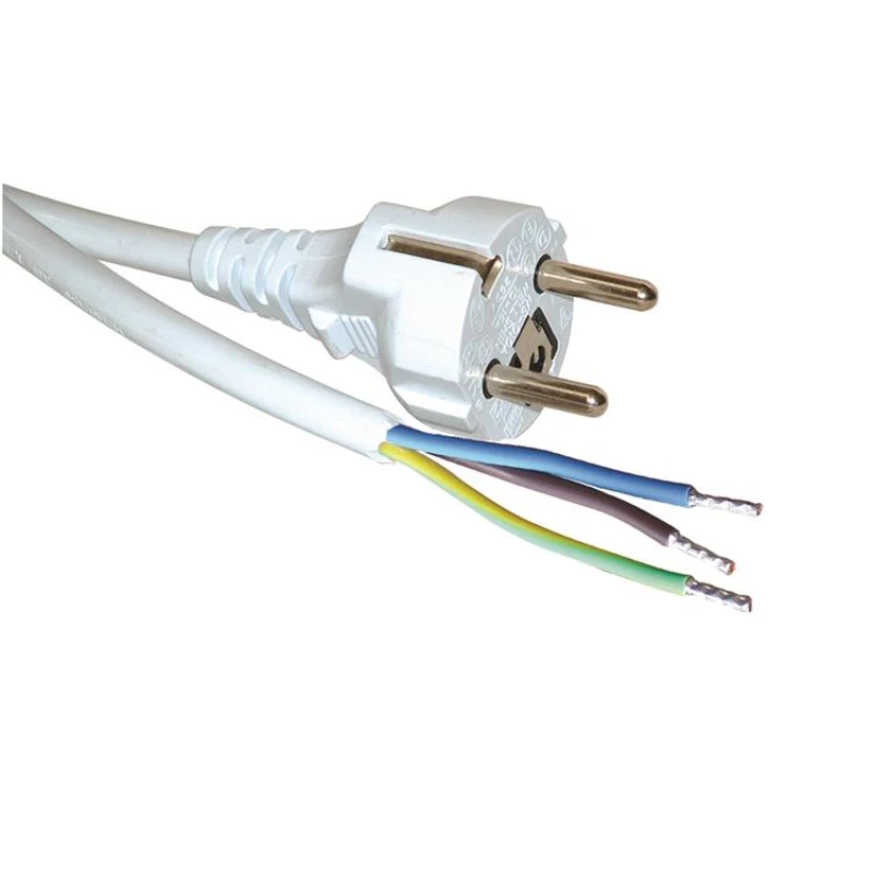 Image of ROLINE 30.17.9005 power cable White 5m CEE7/7