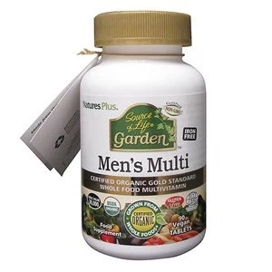 Image of Natures Plus Source of Life Garden Organic Menamp39s Multi Tablets 90 Tablets
