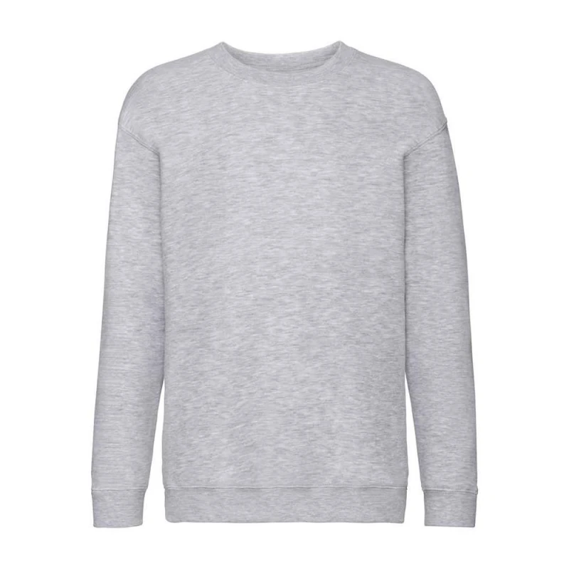 Image of Fruit Of The Loom Premium boys's Children's sweater in Grey