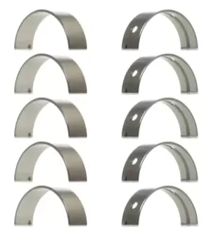 Image of GLYCO Main Bearings, crankshaft RENAULT,VOLVO,MITSUBISHI H1080/5 STD 35925,359253,35925J 35926,359263,35926J,7700740980,7700740984,7701349570