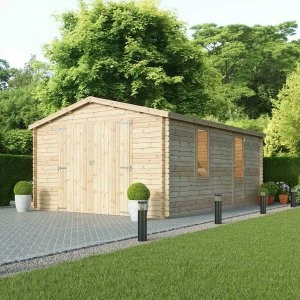 Image of Mercia Single Glazed Garage - 4.2 x 5.7m
