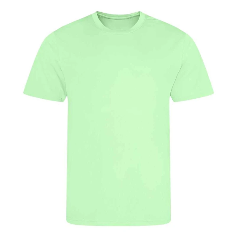 Image of AWDis Cool Plain Magenta T-Shirt in Light Green Size: 12-13 Years Light Green Unisex 12-13 Years
