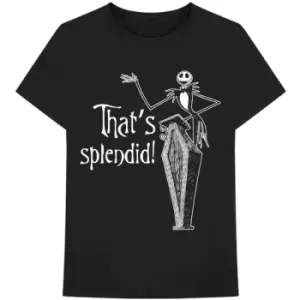 Image of Disney - The Nightmare Before Christmas Splendid Unisex Small T-Shirt - Black