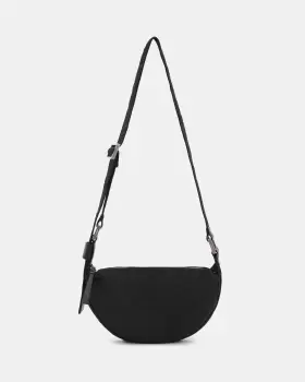 Image of AllSaints Half Moon Nylon Crossbody Bag