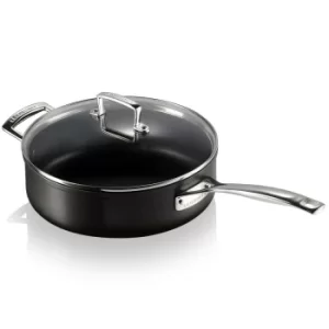 Image of Le Creuset Toughened Non-Stick Saute Pan With Glass Lid