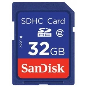 Image of SanDisk 32GB SDHC Memory Card