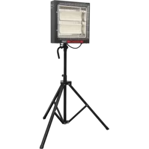 Image of Sealey Ceramic Heater and Telescopic Tripod Stand 240v