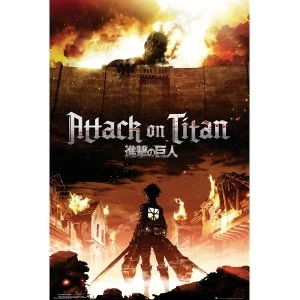 Image of Attack On Titan Key Art Maxi Poster