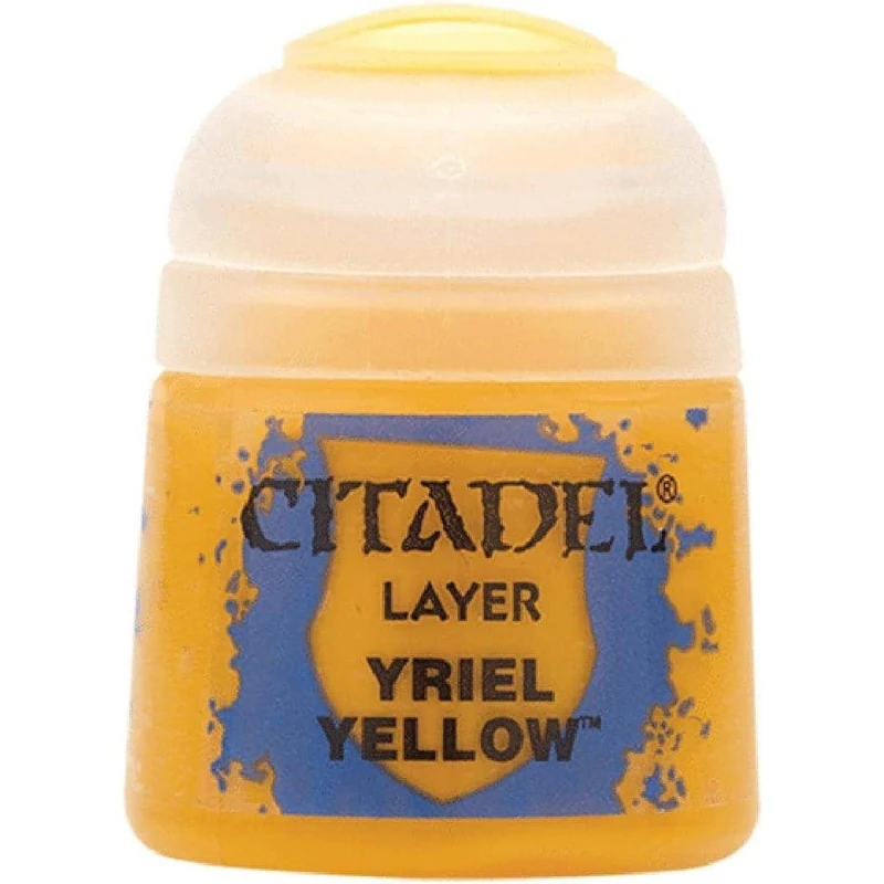Image of Citadel Games Workshop Colour Layer: Yriel Yellow (12ml) Paint Multi