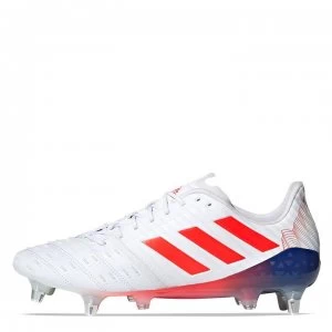 Image of adidas Predator Malice Control SG Rugby Boots - White/Red/Blue