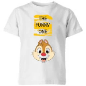 Image of Disney Chip 'N' Dale The Funny One Kids T-Shirt - White - 7-8 Years - White